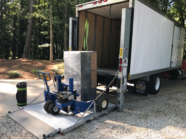 Professional banking equipment rigging and transportation services